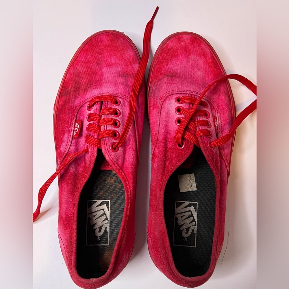 Red Vans